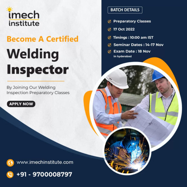 Certified Welding Inspector Course In Hyderabad india Join Now