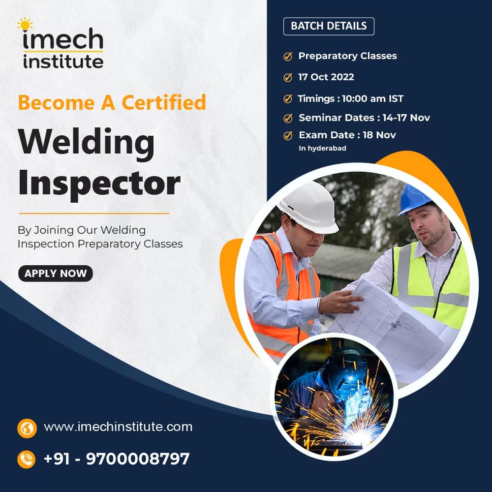 welding inspector course