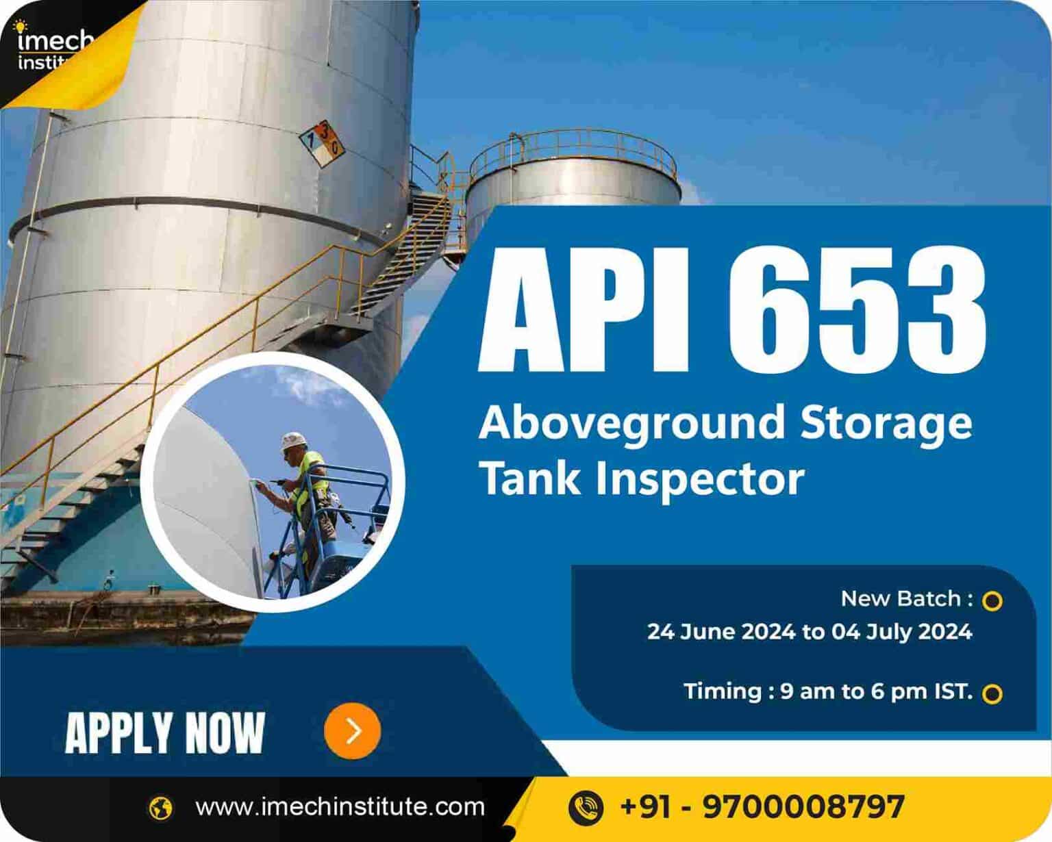 API 653 Inspector Course Training Aboveground Storage Tank   API 653 1 1536x1230 