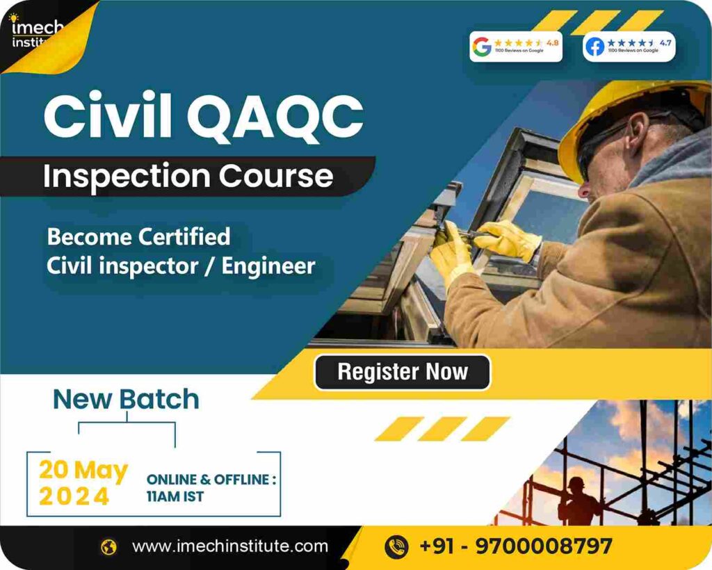 civil qa qc course
