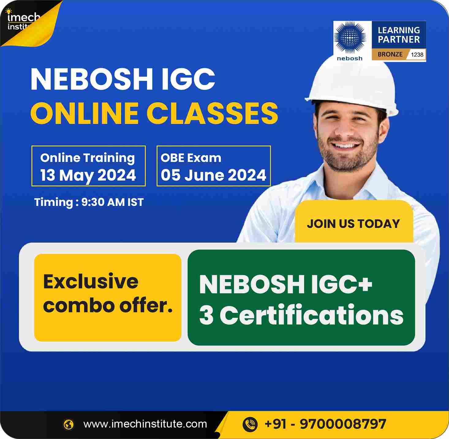 nebosh igc course in Hyderabad