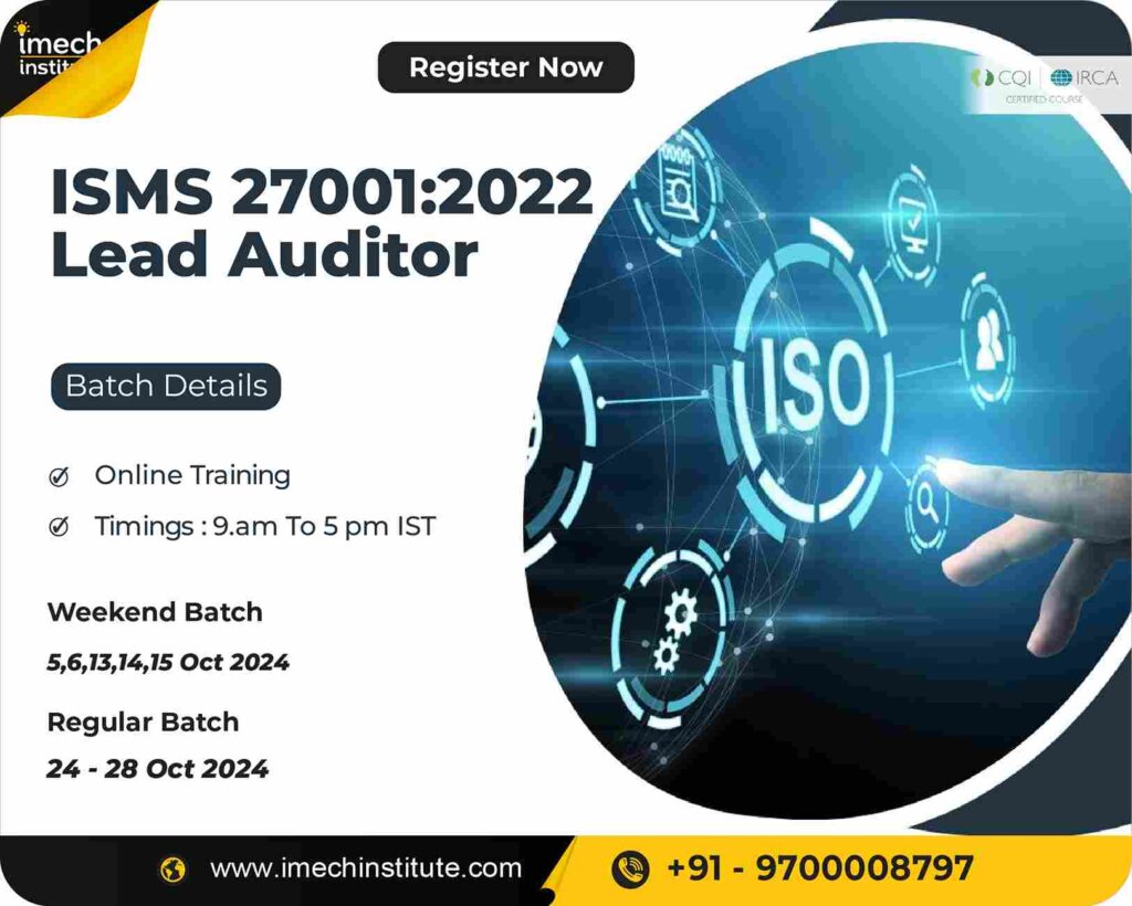 iso 27001 Course